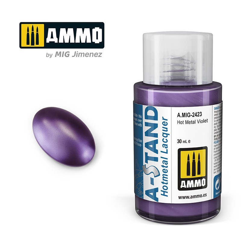 A-STAND Hot Metal Violet(Ammo Mig) (30ml) 