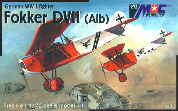 Model kit 1/72 Fokker D.VII (alb) (MAC Distribution)