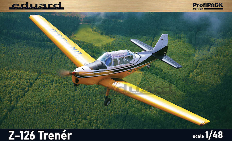 Model kit 1/48 Zlin Z-126 Trener Profipack edition (Eduard kits)