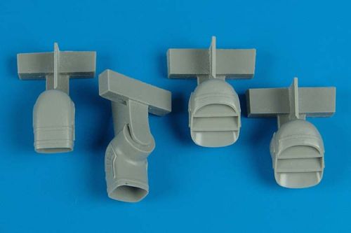 Additions (3D resin printing) 1/72 BAe Harrier GR.5/GR.7 exhaust nozzles (designed to be used with Hasegawa kits) 