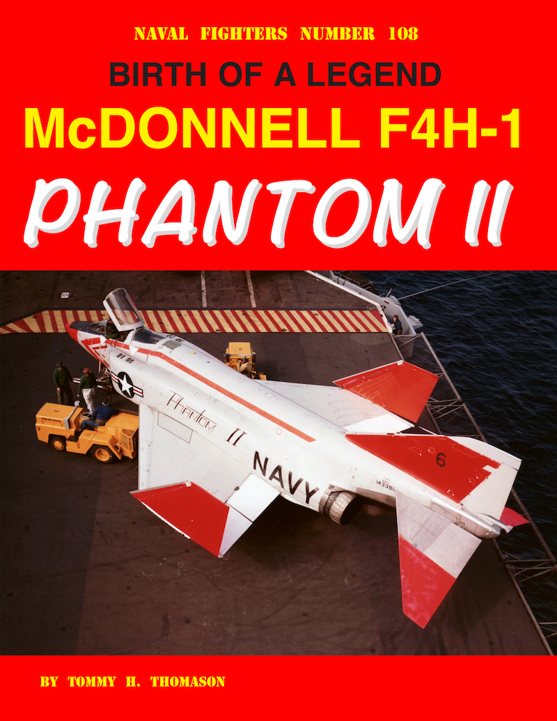 Aircraft books BIRTH OF A LEGEND McDONNELL F4H-1 PHANTOM II (Naval Fighters)  