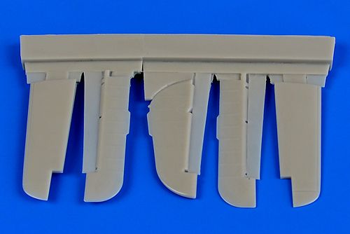 Additions (3D resin printing) 1/72 Focke-Wulf Fw-190A control surfaces (designed to be used with Eduard kits) [Fw-190A-8 Fw-190A-5 Fw-190A-8/R2] 
