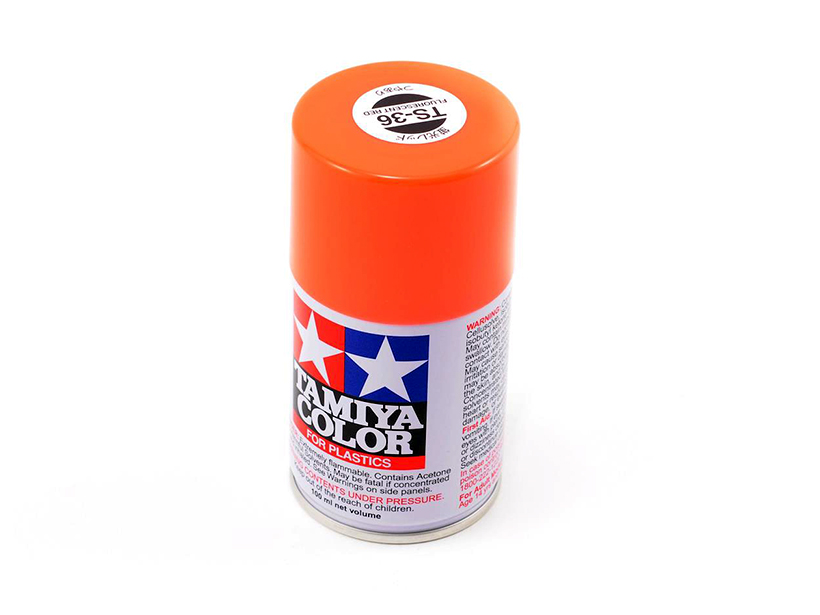 Spray paint TS-36 Fluorescent Red (Tamiya) (100ml)