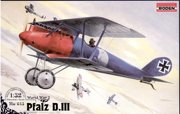 Model kit 1/32 Pfalz D.III (Roden)
