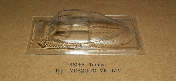 Vacu Canopy 1/48 Mosquito Mk.II/VI (TAM) (Rob Taurus)