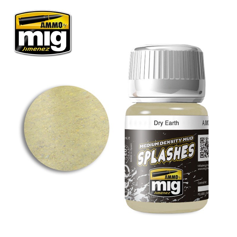 SPLASHES Dry Earth(35mL) (Ammo Mig)