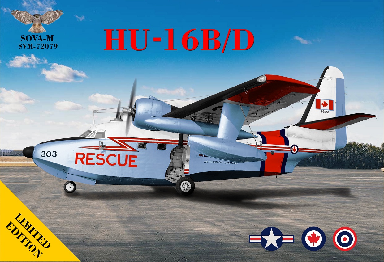 Model kit 1/72 HU-16B/D Albatross (Sova-M)