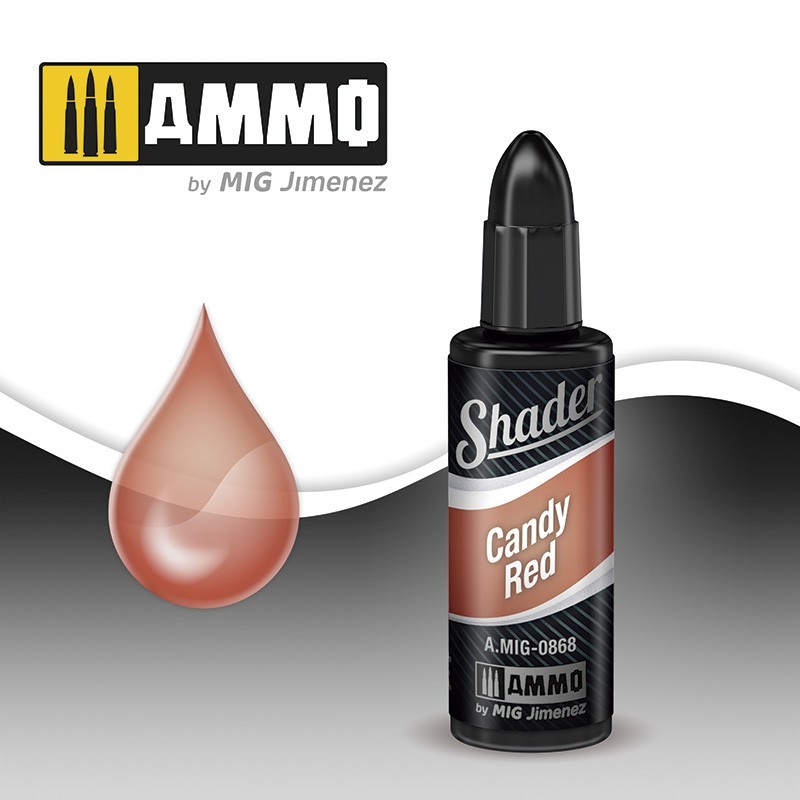 SHADER Candy Red(10mL) (Ammo Mig)