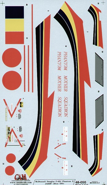 Decal 1/48 Phar East F-4EJ Phantoms Part 2. (CAM)