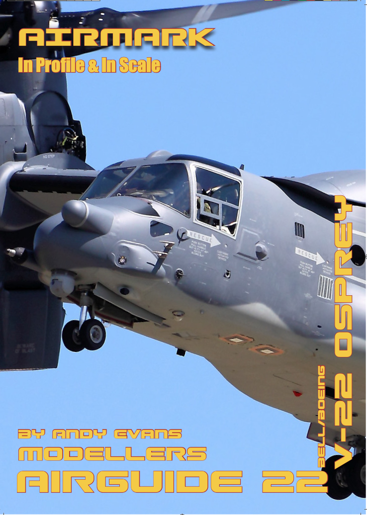 Aircraft books Bell V-22 Osprey by Andy Evans (Airmark)