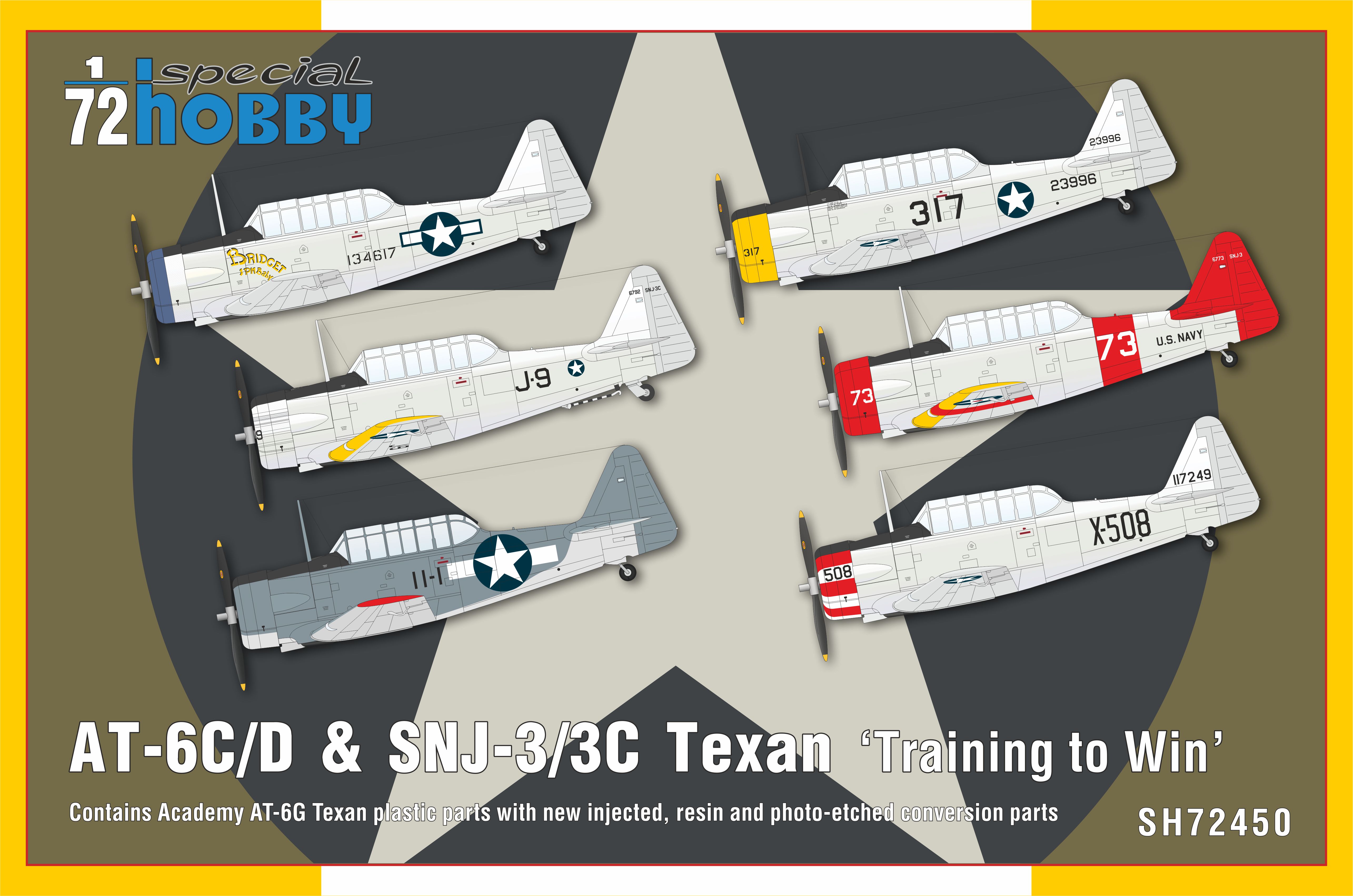 Model kit 1/72 AT-6C/D & SNJ-3/3C Texan (ex-ACAD) (Special Hobby)