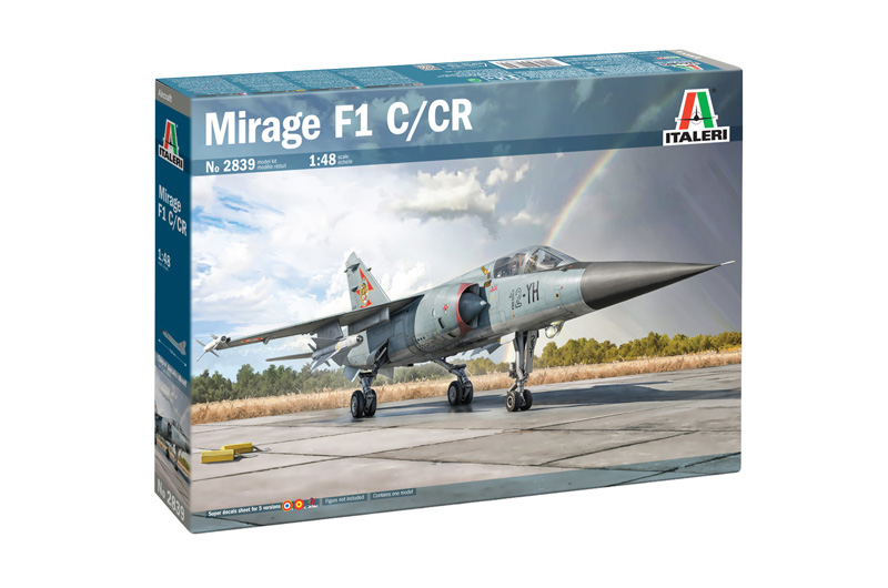 Model kit 1/48 Dassault Mirage F.1 (Italeri)