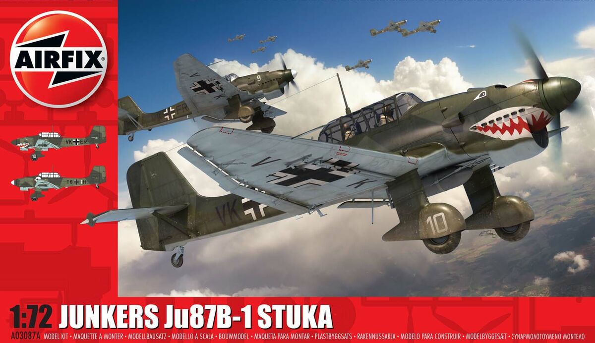 Model kit 1/72 Junkers Ju-87B-1 'Stuka' (Airfix)