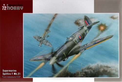 Model kit 1/72 Supermarine Spitfire F Mk.21 (No.91 Sq. RAF) (Special Hobby)