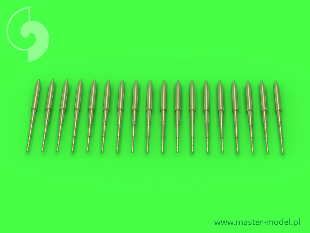 Aircraft detailing sets (brass) 1/72 Static dischargers for F-16 (16pcs+2spare)