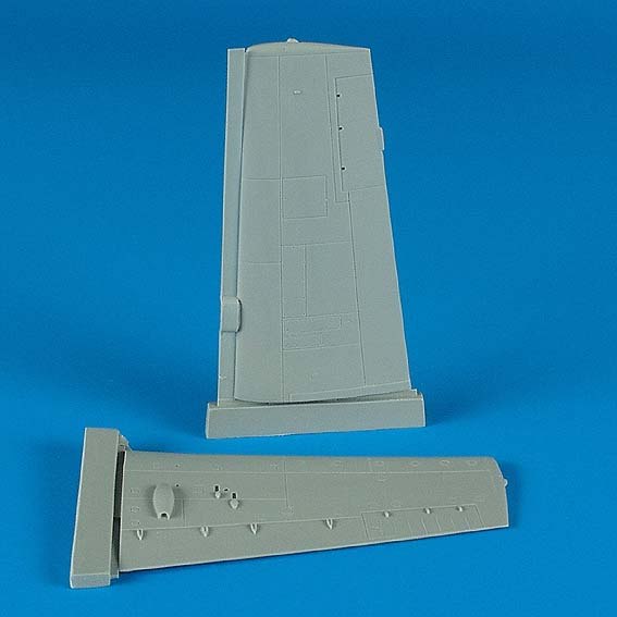 Additions (3D resin printing) 1/72 Grumman F4F-3 Wildcat wing conversion (designed to be used with Hasegawa kits) 
