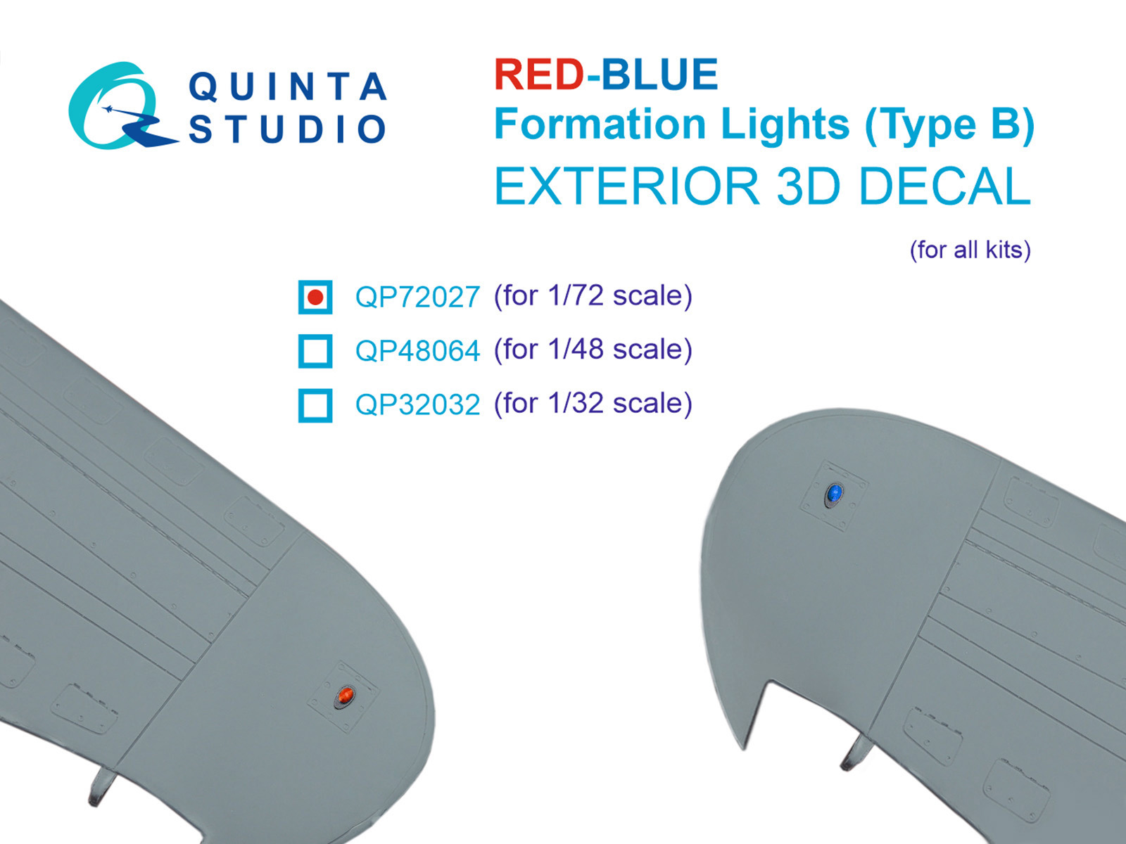 Red-Blue Formation Lights (Type B) (for all kits)