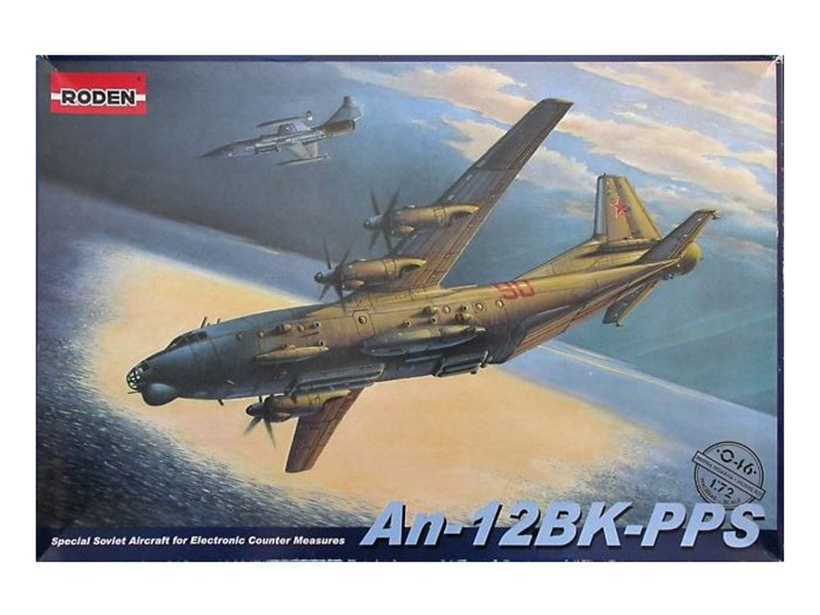 Model kit 1/72 An-12BK-PPS (Roden)