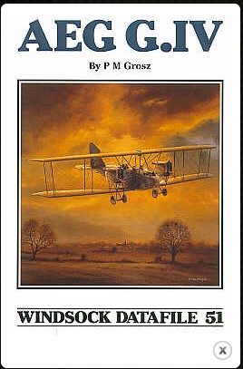 Aircraft books AEG G.IV (Albatros Productions)