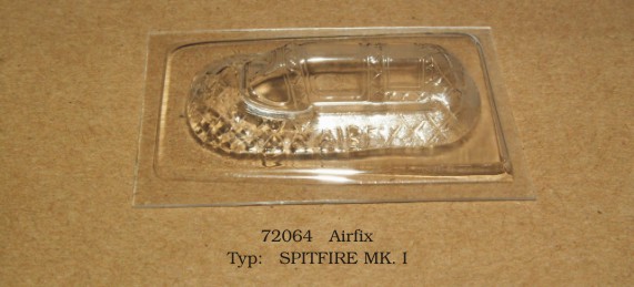 Vacu Canopy 1/72 Spitfire Mk.I (AIRF) (Rob Taurus)