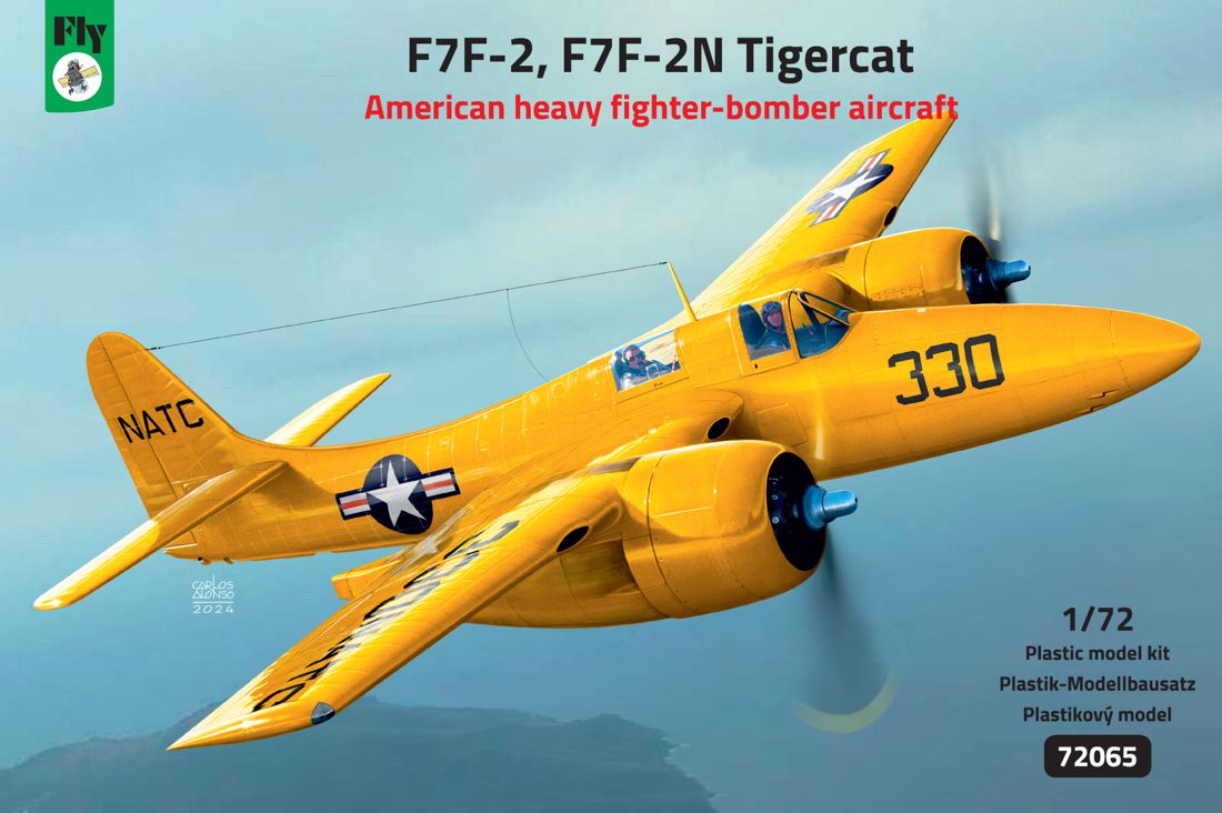 Model kit 1/72 Grumman F7F-2 / F-2N Tigercat (FLY)