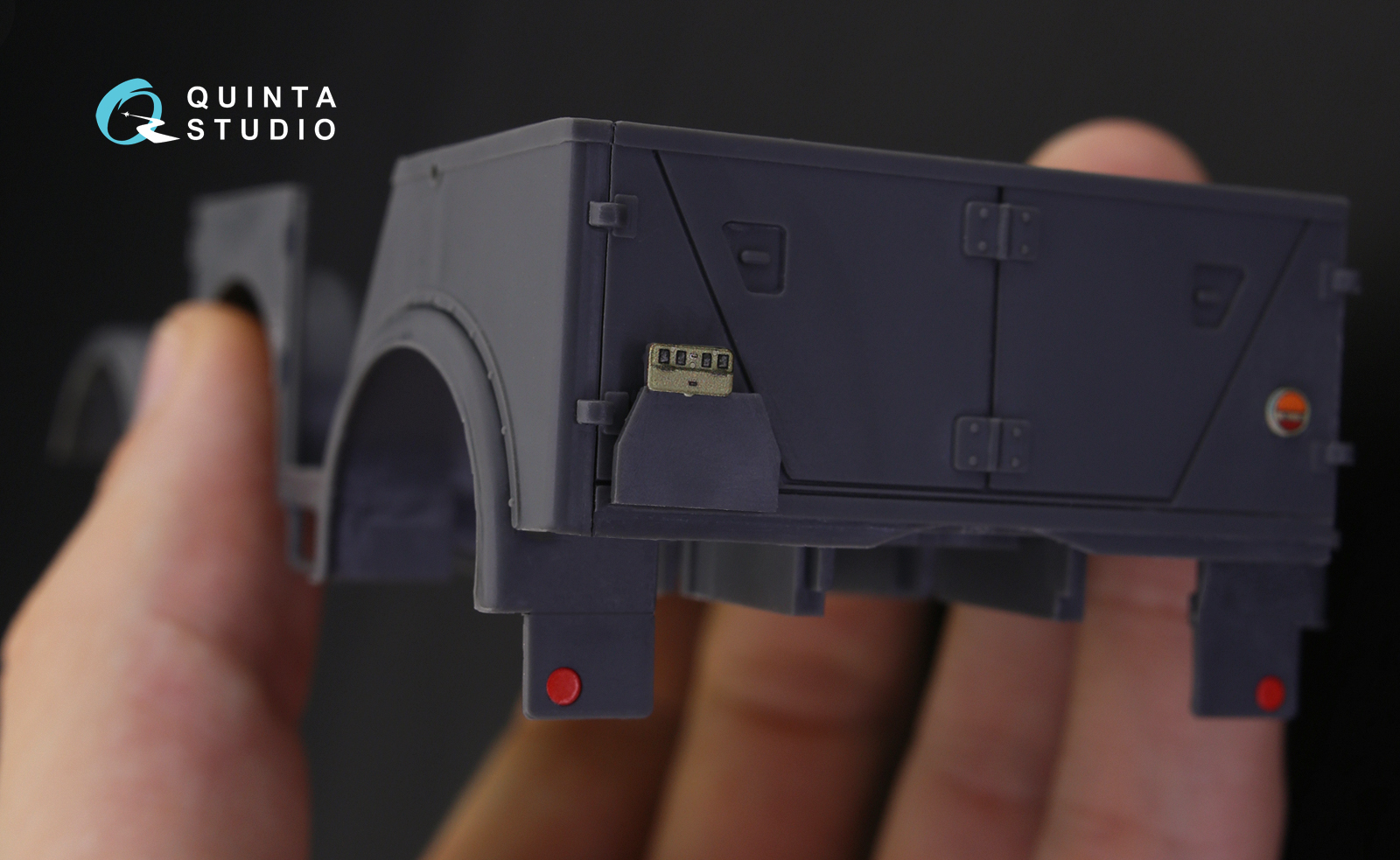 Horch 4X4 type 1a 3D-Printed & coloured Interior on decal paper (for Tamiya kit)