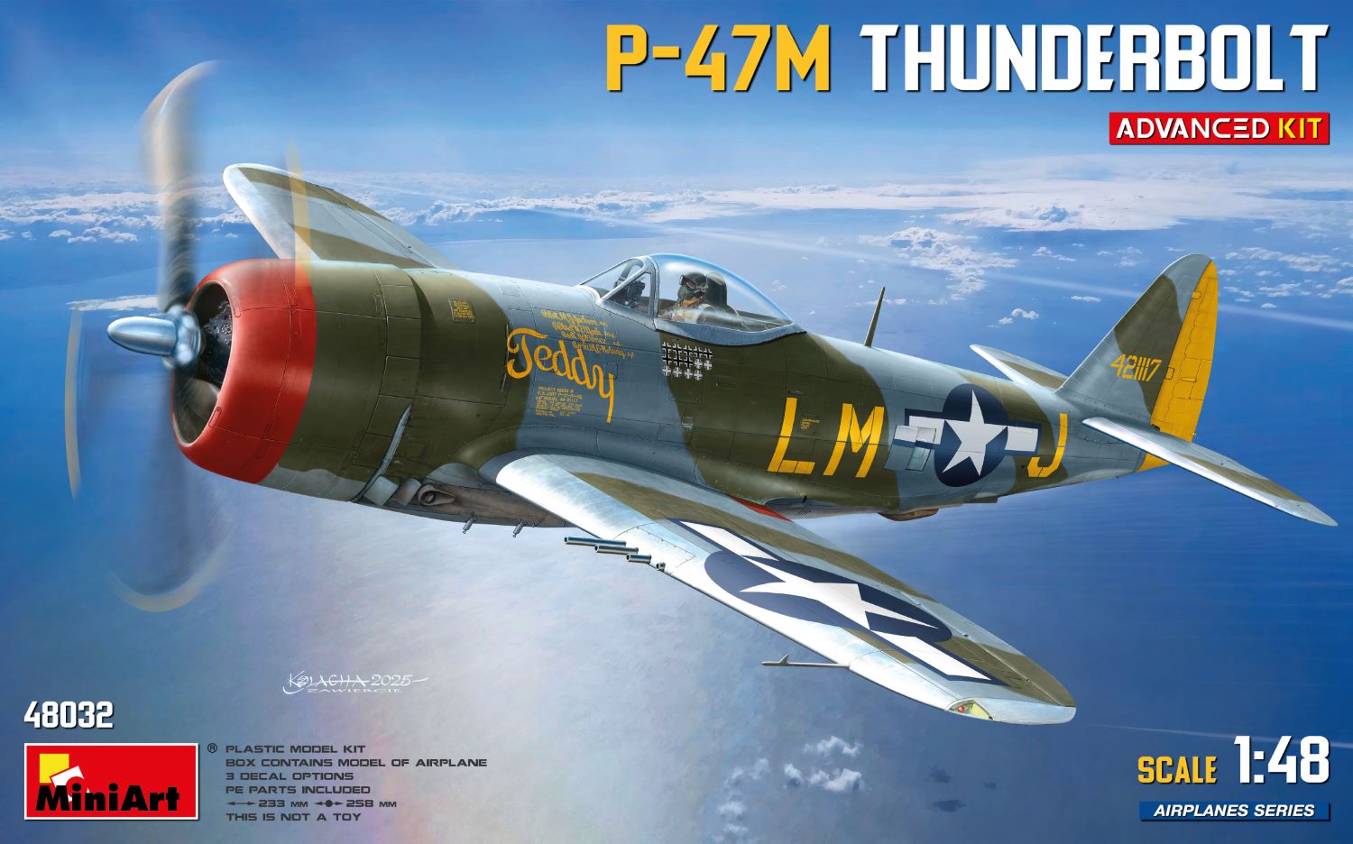 Model kit 1/48 Republic P-47M Thunderbolt (MiniArt)