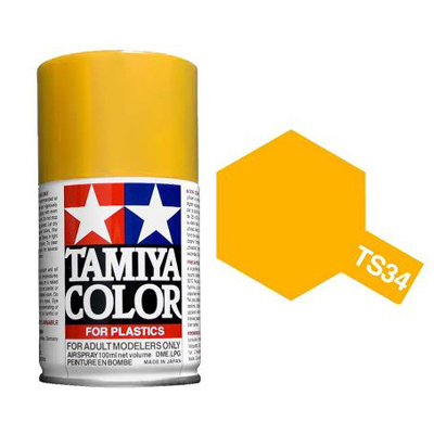 Spray paint TS-34 Camel Yellow (Tamiya) (100ml)