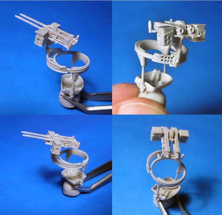 Additions (cast) 1/48 TBD-1/SBD-3 twin turret (Vector) 