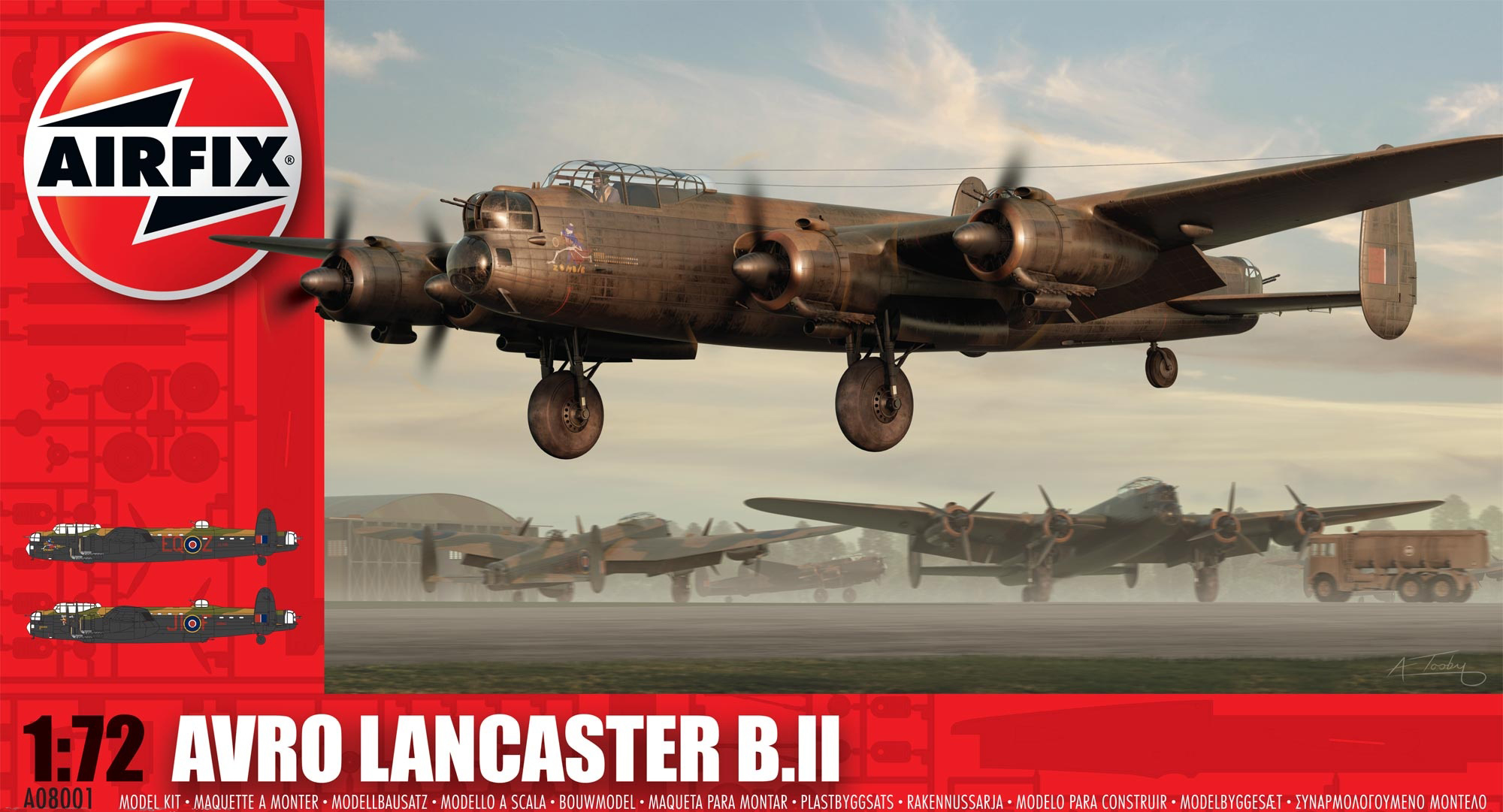 Model kit 1/72  Avro Lancaster B.II (Airfix)
