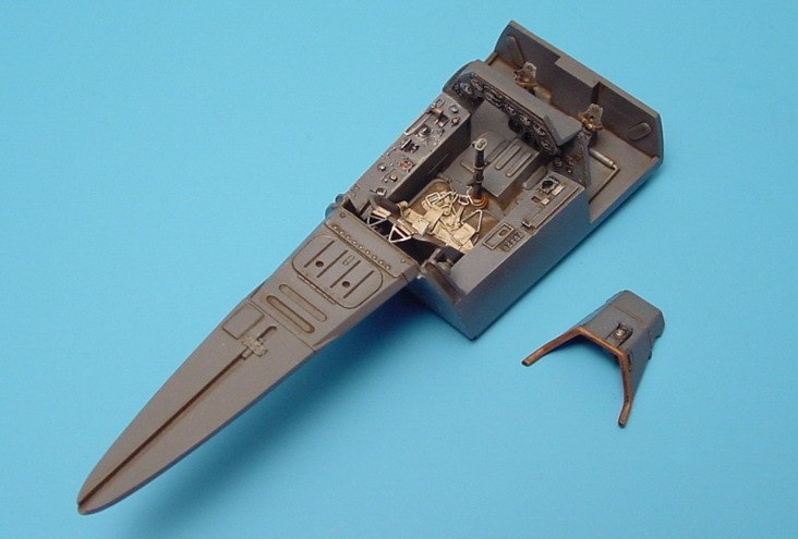 Additions (3D resin printing) 1/32     Focke-Wulf Fw-190D cockpit set designed to be used with Hasegawa and Hobby 2000 kits) 