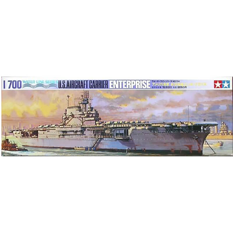 Model kit 1/700 Enterprise – U.S. Aircraft Carrier (Tamiya)