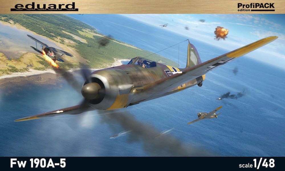Model kit 1/48 Focke-Wulf Fw-190A-5 Profipack edition kit (Eduard kits)