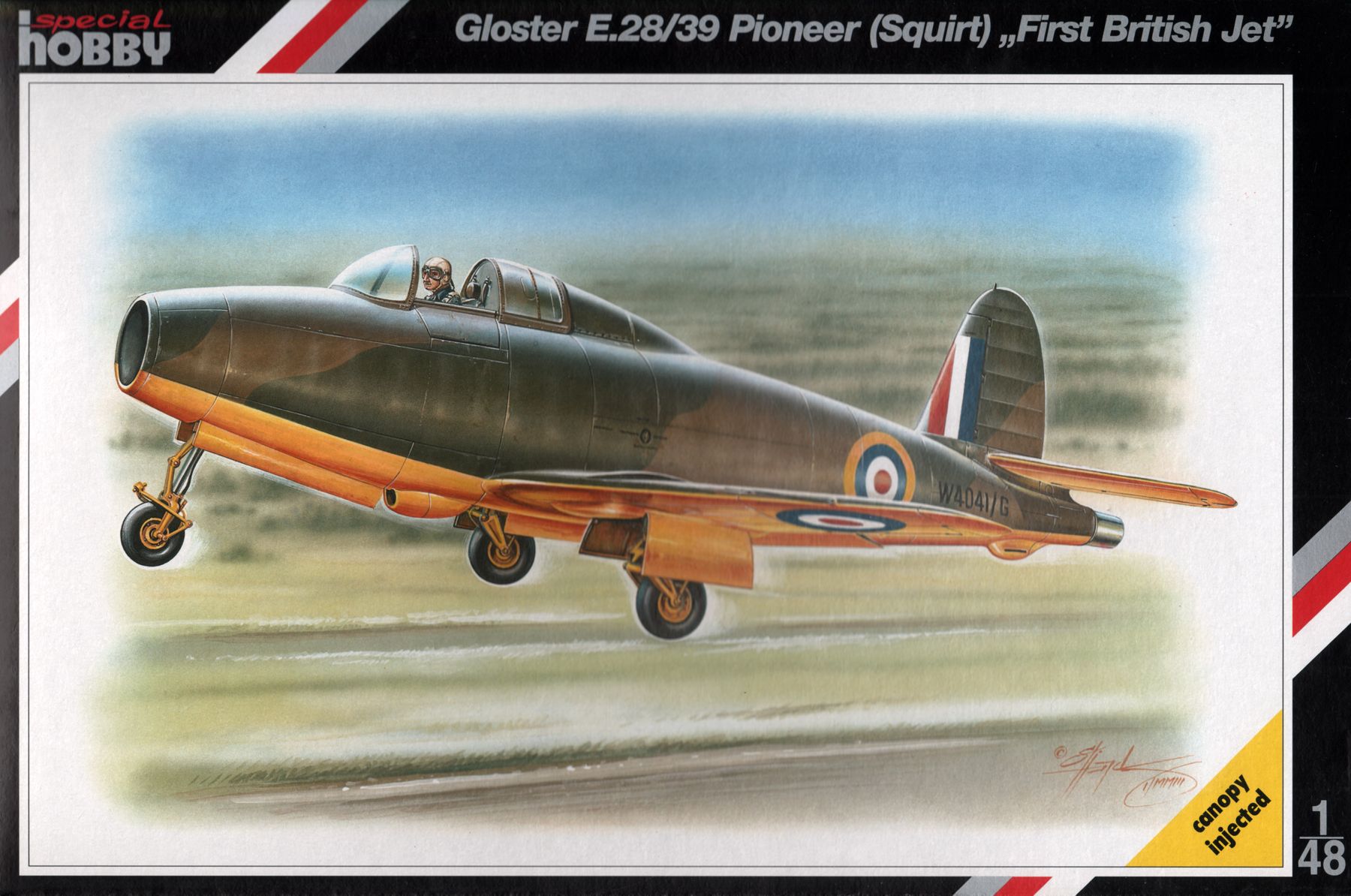 Model kit 1/48 Gloster E.28/39 Pionneer First British Jet (Special Hobby)