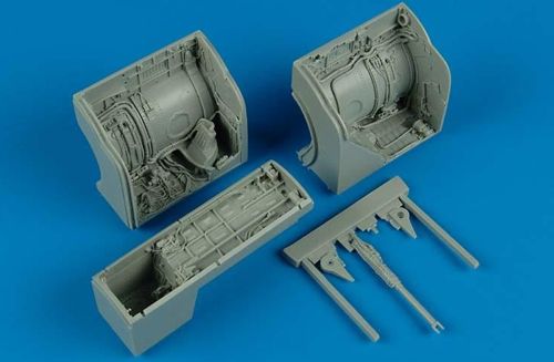Additions (3D resin printing) 1/32 Mikoyan MiG-23MF/MiG-23ML Flogger wheel bay (designed to be used with Trumpeter kits)[MiG-23MF MiG-23ML Flogger G MiG-23MLD Flogger K]