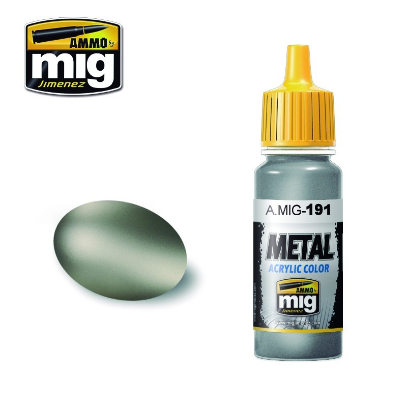 Acrylic paint STEEL (Ammo Mig) (17ml) 