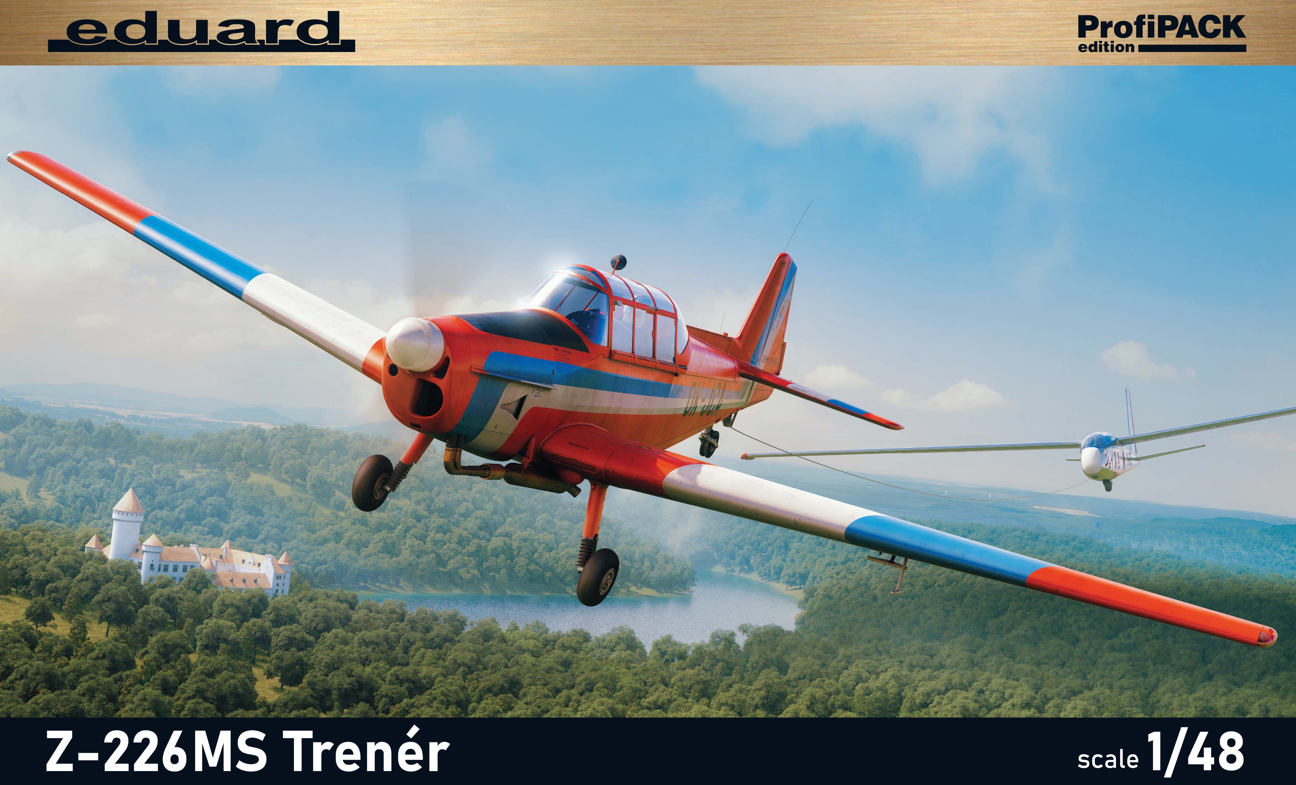 Model kit 1/48 Zlin Z-226MS Treer ProfiPACK edition kit (Eduard kits)