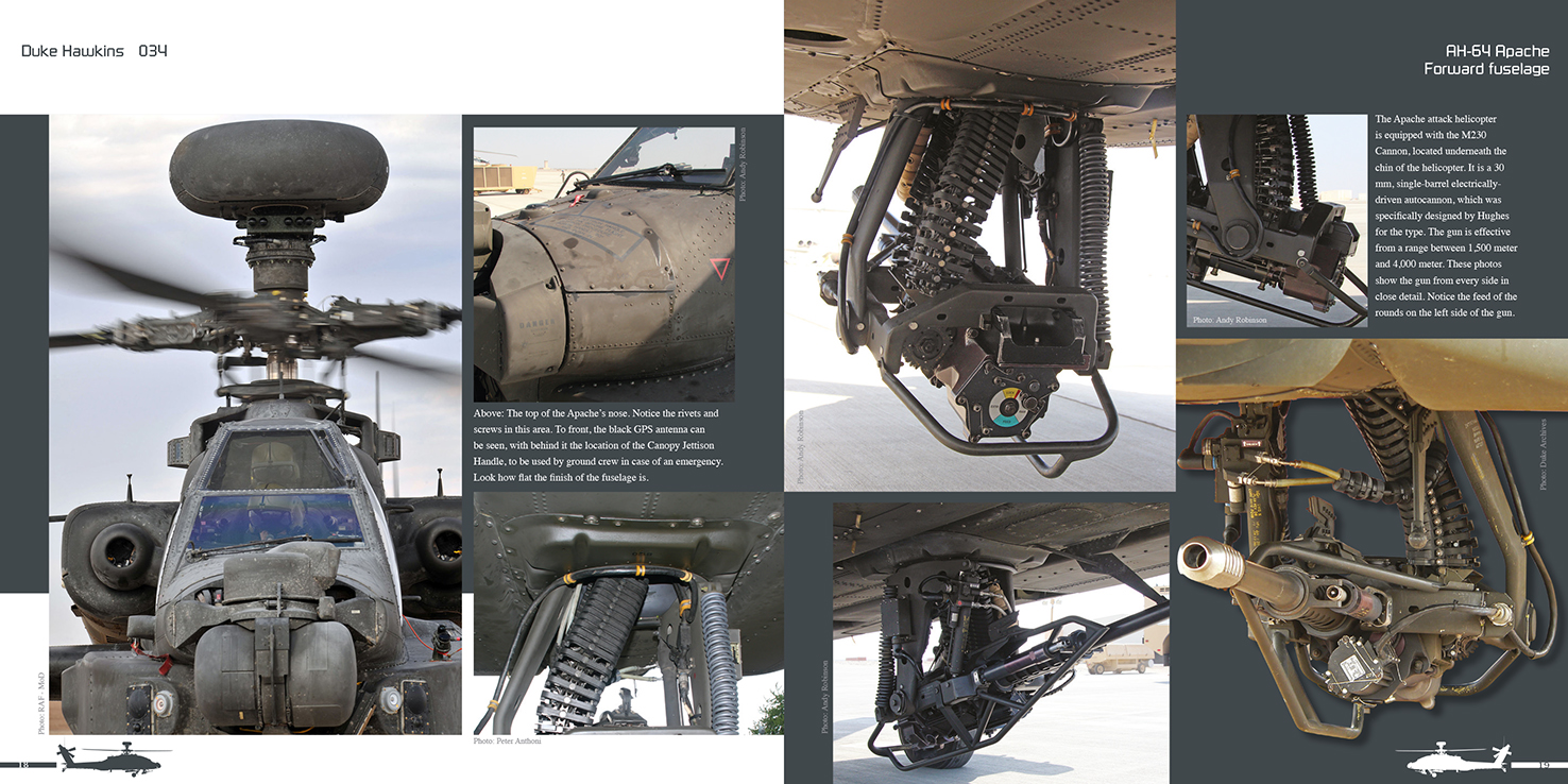 Aircraft books Duke Hawkins: Boeing AH-64 Apache (HMH-Publications)