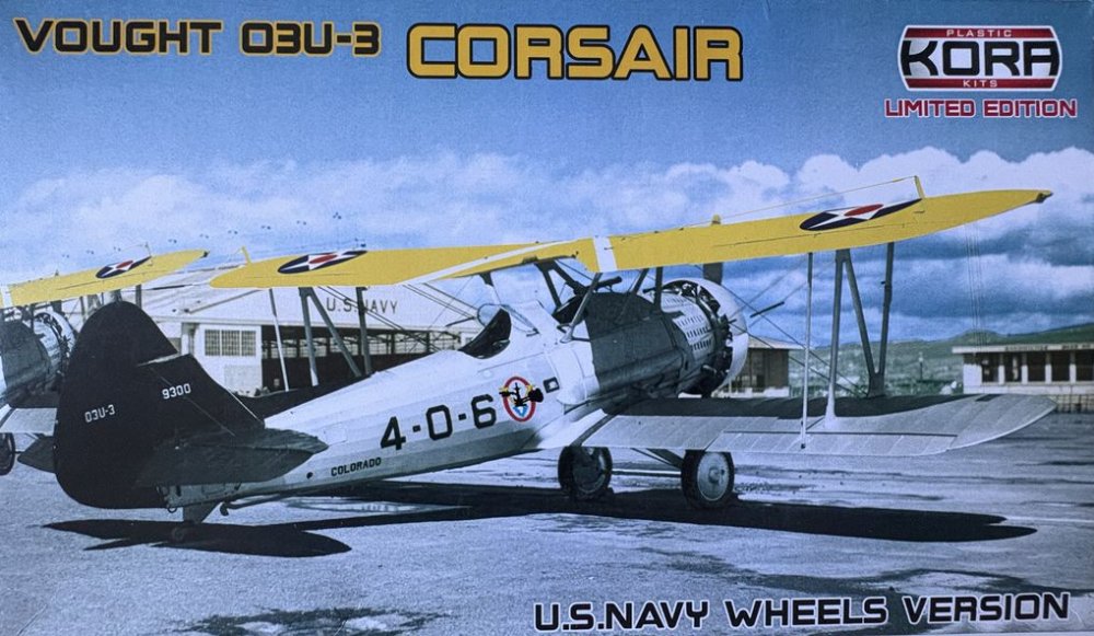 Model kit 1/72 Vought O3U-3 Corsair (Kora Models)