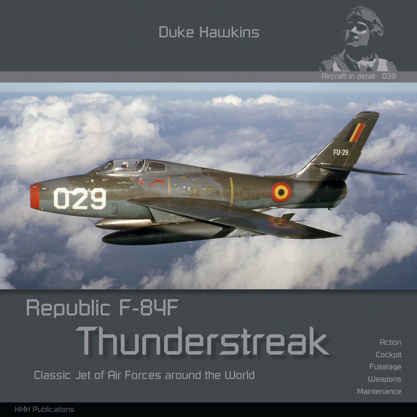 Aircraft books Duke Hawkins: Republic F-84F Thunderstreak (HMH-Publications)