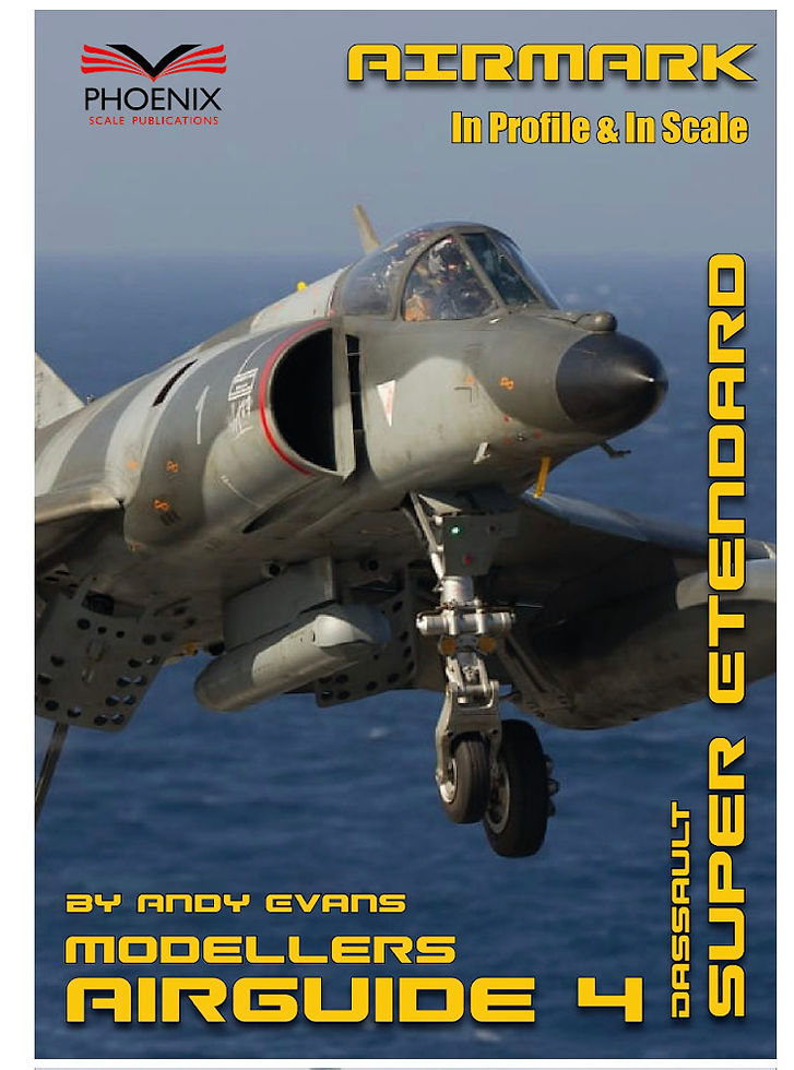 Aircraft books Dassault Super Etendard by Andy Evans (Airmark)