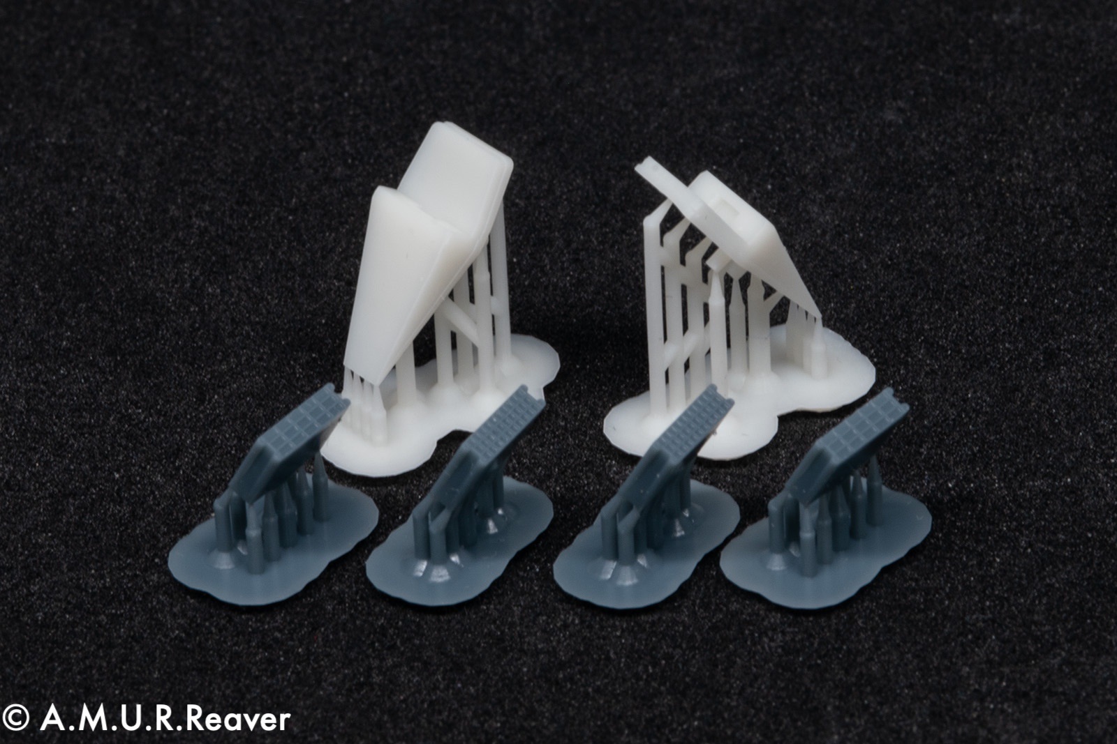 Additions (3D resin printing) 1/48 IR and RL trap blocks for SEPECAT Jaguar (UK) (A.M.U.R.Reaver) 