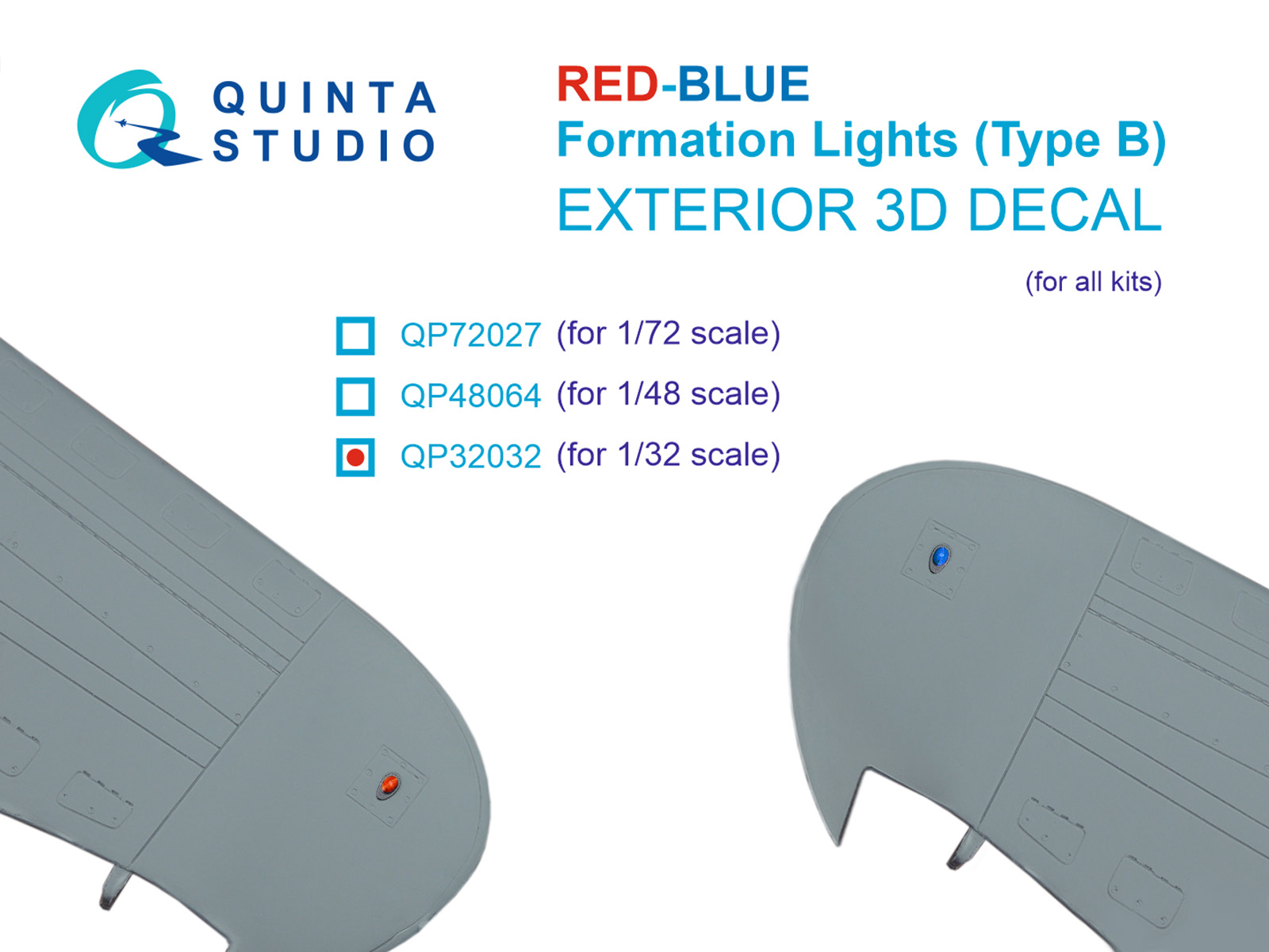 Red-Blue Formation Lights (Type B) (for all kits)