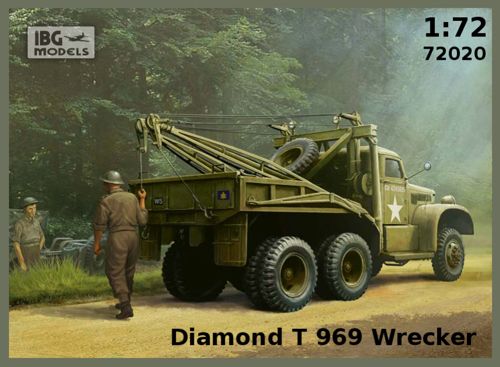 Model kit 1/72 Diamond T 969 Wrecker (IBG Models)