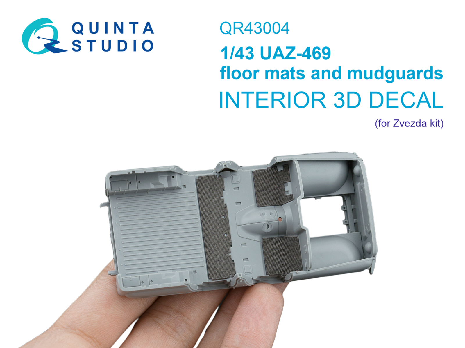 UAZ-469 floor mats and mudguards (Zvezda)