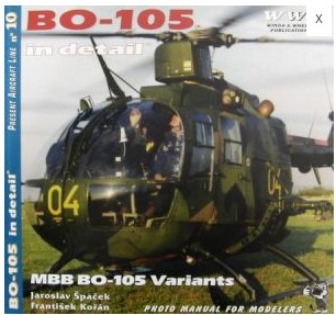 Aircraft books Bo-105 (WWP Publications)
