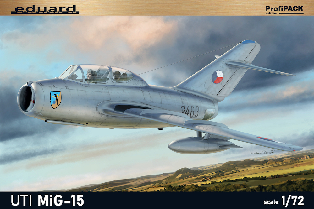 Model kit 1/72 Mikoyan MiG-15UTI (ProfiPACK edition) (Eduard kits)