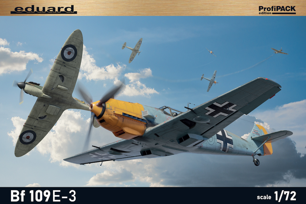 Model kit 1/72 Messerschmitt Bf-110E ProfiPACK (Eduard kits)