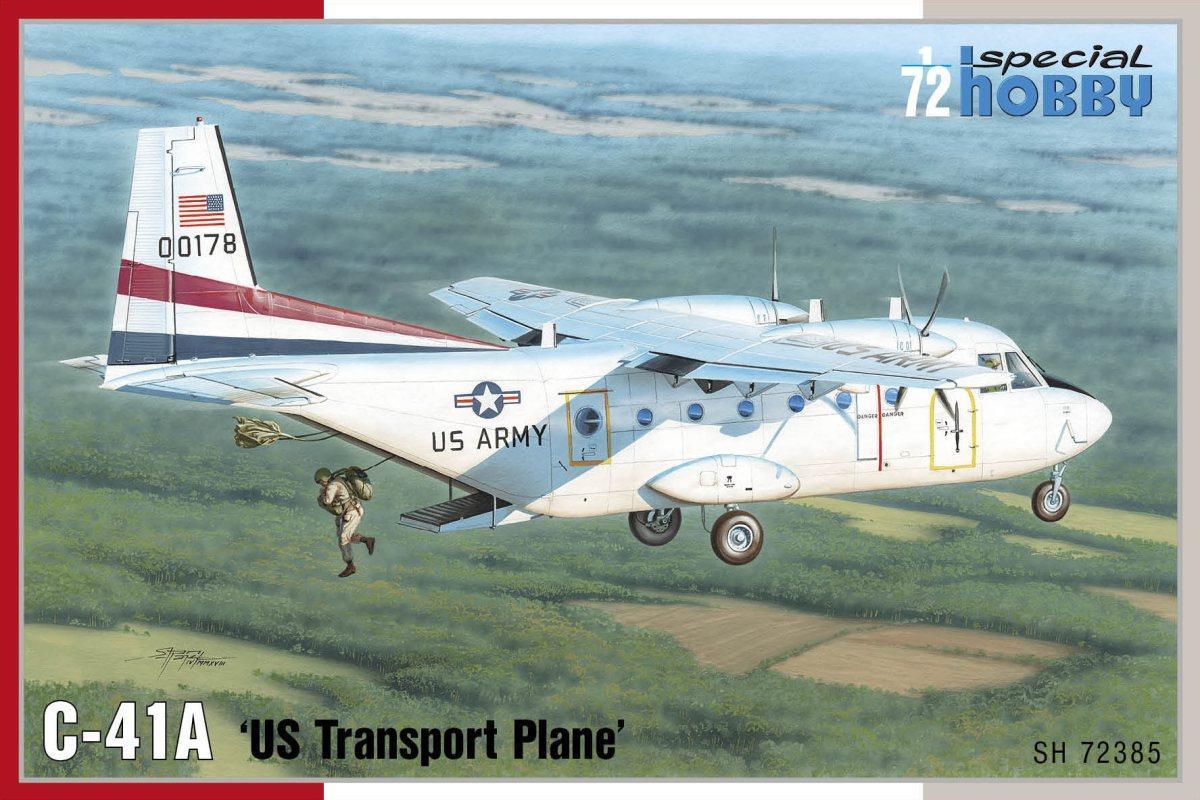 Model kit 1/72 C-41A 'US Transport Plane' (4x camo) (Special Hobby)