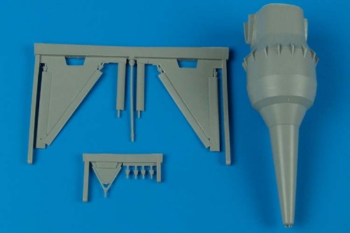 Additions (3D resin printing) 1/72 Mistel 2 conversion set version 1 (designed to be used with Hasegawa kits)